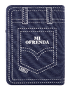 Biblia Reina Valera 1960 Mediana Letra Grande Jeans Azul Código QR [RVR054cJZTILGaPJR]