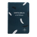 Biblia Reina Valera 1960 Mediana Letra Grande Imitación Piel Turquesa Oscuro [RVR065CLG WS] 