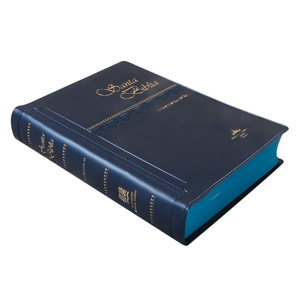 Biblia Reina Valera 1960 Chica Letra Chica Vinil Azul [RVR042C]