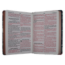 Biblia Reina Valera 1960 Tapa Dura Azul Flores Canto Bronce [RVR063CLGPJR] 