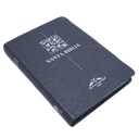 Biblia Reina Valera 1909 Mediana Letra Chica Imitación Piel Gris VR055 SS 