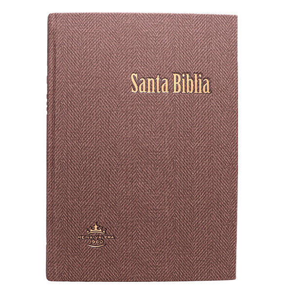Biblia Reina Valera 1960 Grande Letra Gigante Tapa Dura Café RVR083cLGiPJR MN 