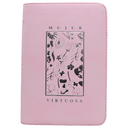 Biblia Mujer Virtuosa Reina Valera 1960 Mediana Letra Grande Imitación Piel Rosa Cierre PJR [RVR066ZLGPJR] 
