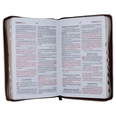 Biblia Reina Valera 1960 Mediana Letra Grande Imitación Piel Camel/ Café QR Cierre Índice PJR [RVR066cLGZTIPJR]  
