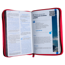Biblia Oraciones Traducción Lenguaje Actual Mediana Letra Grande Imitación Piel Fucsia Cierre PJR [TLA066ZLGPJR]  