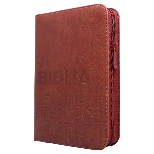 Biblia Traducción Lenguaje Actual Chica Letra Chica Imitación Piel Café Cierre [TLA.46ZLM] 