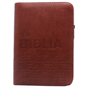 Biblia Traducción Lenguaje Actual Chica Letra Chica Imitación Piel Café Cierre [TLA.46ZLM] 