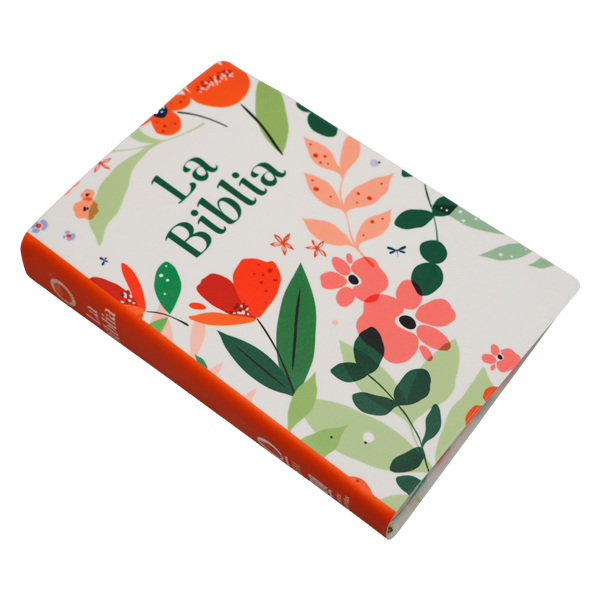 Biblia Traducción Lenguaje Actual Mediana Letra Grande 11 pts Vinil  TLA062LG Flora 