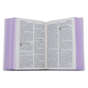 Biblia Traducción Lenguaje Actual Chica Letra Grande 8 pts Vinil Canto Morado TLA042LG Flourish 