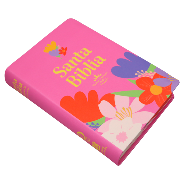Biblia Reina Valera 1960 Mediana Letra Gigante 14 pts Imitación Piel PU RVR065cLGiPJR Fleuron 