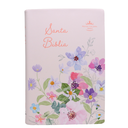 Biblia Reina Valera 1960 Mediana Letra Gigante 14 pts Vinil RVR062cLGiPJR Flower 