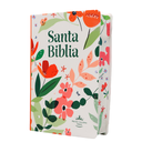 Biblia Reina Valera 1960 Mediana Letra Gigante 14 pts Vinil RVR062cLGiPJR Flora 