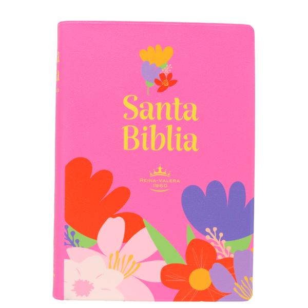 Biblia Reina Valera 1960 Chica Letra Grande 11 pts Vinil RVR042cPJR Fleuron 