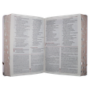 Biblia de Estudio Ser Mujer Reina Valera 1960 Grande Letra Grande Imitación Piel Tulipanes [RVR086cLGEETI]  Sin Caja 