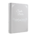 Biblia Reina Valera 1960 Mediana Letra Gigante Imitación Piel Blanco Boda [RVR066cLSGiPJR]