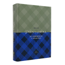 Biblia de Estudio Pastoral Ceremonias y Sermones RVC Grande Letra Grande Tapa Dura Azul-Gris [RVC083cLGPJR]