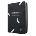 Biblia Reina Valera 1960 Mediana Letra Grande Imitación Piel Gris [RVR065CLG WS] 
