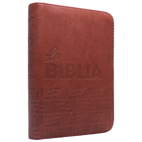 Biblia Traducción Lenguaje Actual Chica Letra Chica Imitación Piel Café Cierre [TLA.46ZLM] 