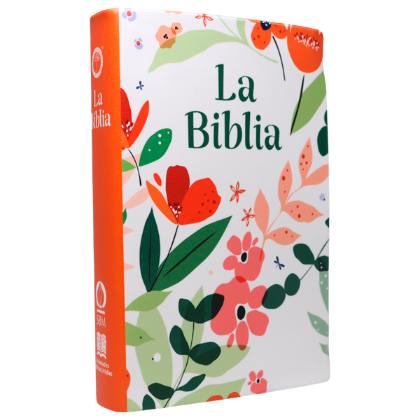 Biblia Traducción Lenguaje Actual Mediana Letra Grande 11 pts Vinil  TLA062LG Flora 