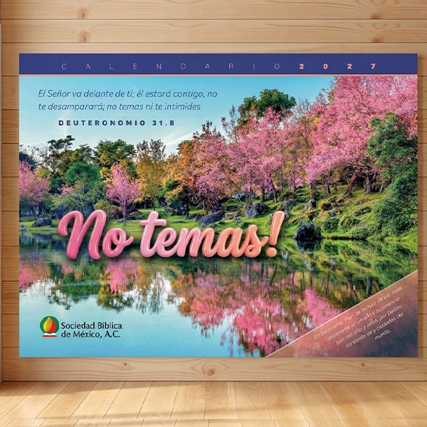 Calendario de Paisajes 2027 ¡No Temas!