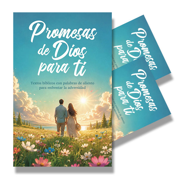 Paquete de Porción Bíblica Promesas de Dios p/Ti (10 piezas) Su Fortaleza 