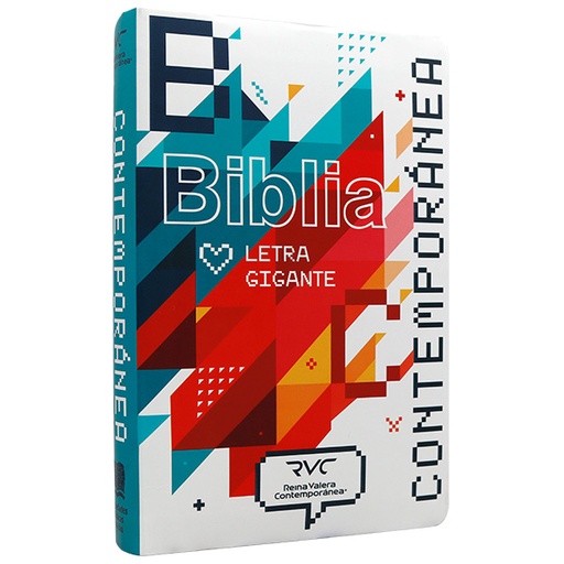 [9781598779592] Biblia Reina Valera Contemporánea Mediana Letra Gigante Tapa Semiflexible Colores [RVC.61cLGiPJR]