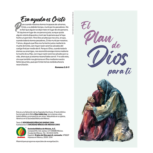 [7509687117303] Paquete de Folletos El Plan de Dios Para Ti Dios Habla Hoy - Consuelo (100 Piezas) 
