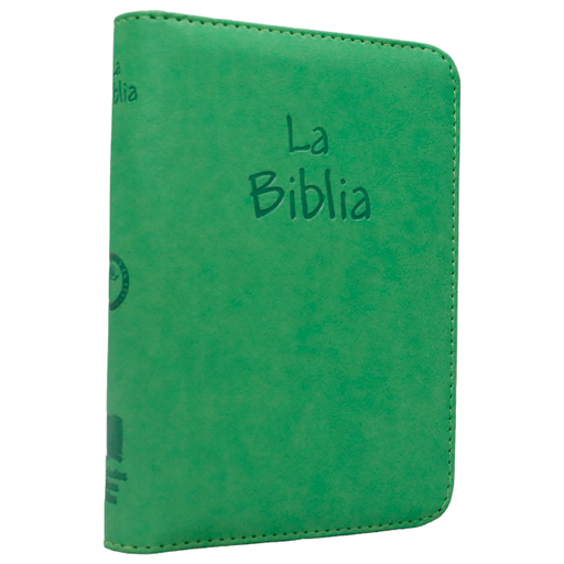 [9781598773613] Biblia Traducción Lenguaje Actual Chica Letra Chica Imitación Piel Verde Cierre [TLA.46ZLM] 