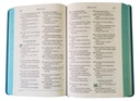 Biblia Reina Valera Contemporánea Mediana Letra Grande Imitación Piel Agua Marina QR [RVC066cLG PJR]