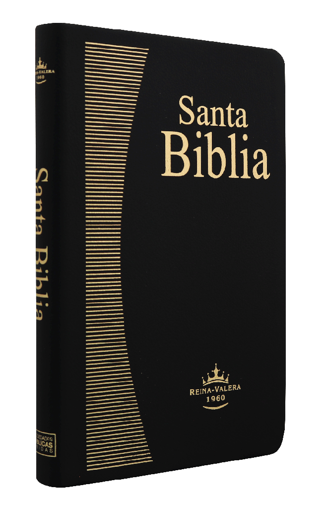 Biblia Reina Valera 1960 Mediana Tapa Covertex Negro [RVR065e-CHI]