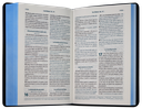 Biblia Reina Valera Contemporánea Mediana Letra Grande Imitación Piel Azul QR [RVC066cLG PJR]