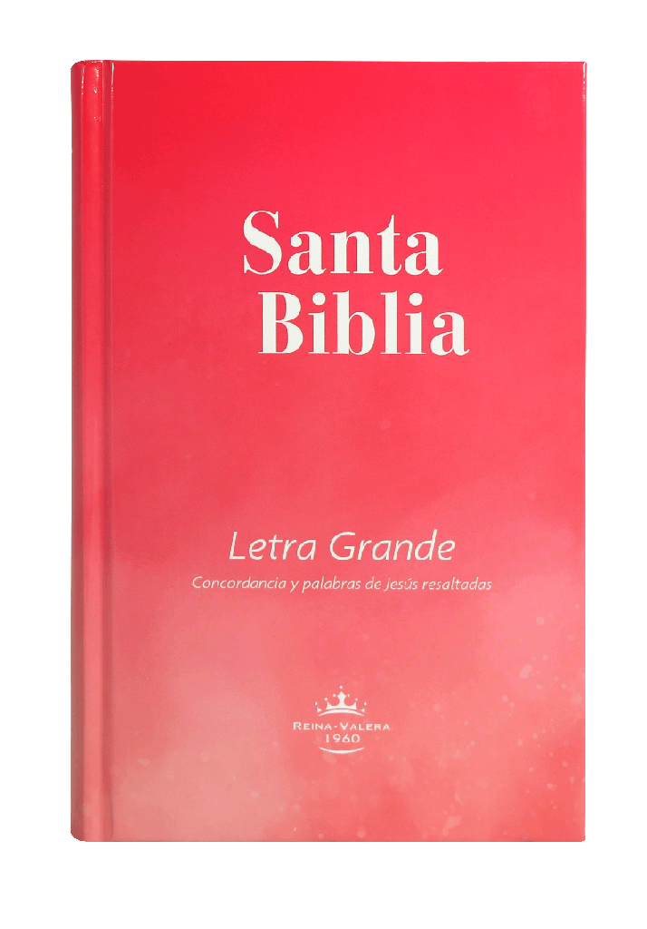 Biblia Reina Valera 1960 Mediana Letra Grande Tapa Dura Rosa [RVR063cPJR]