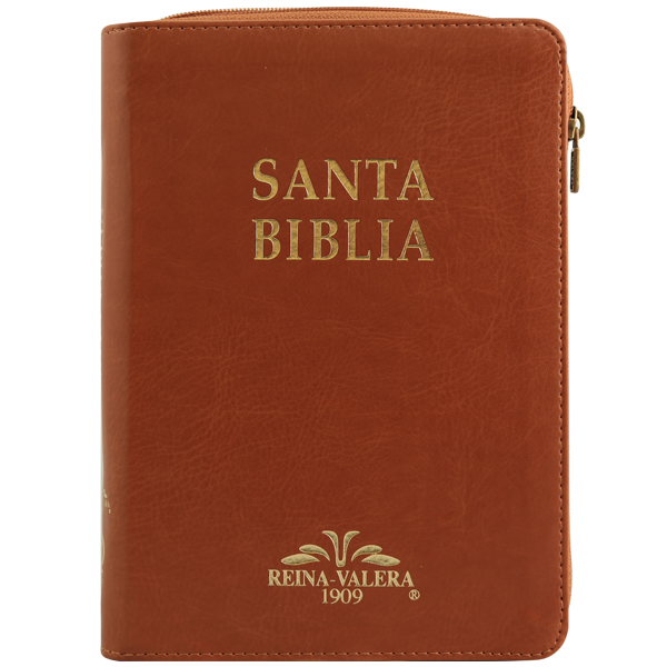 Biblia Reina Valera 1909 Mediana Café VR055ZTI