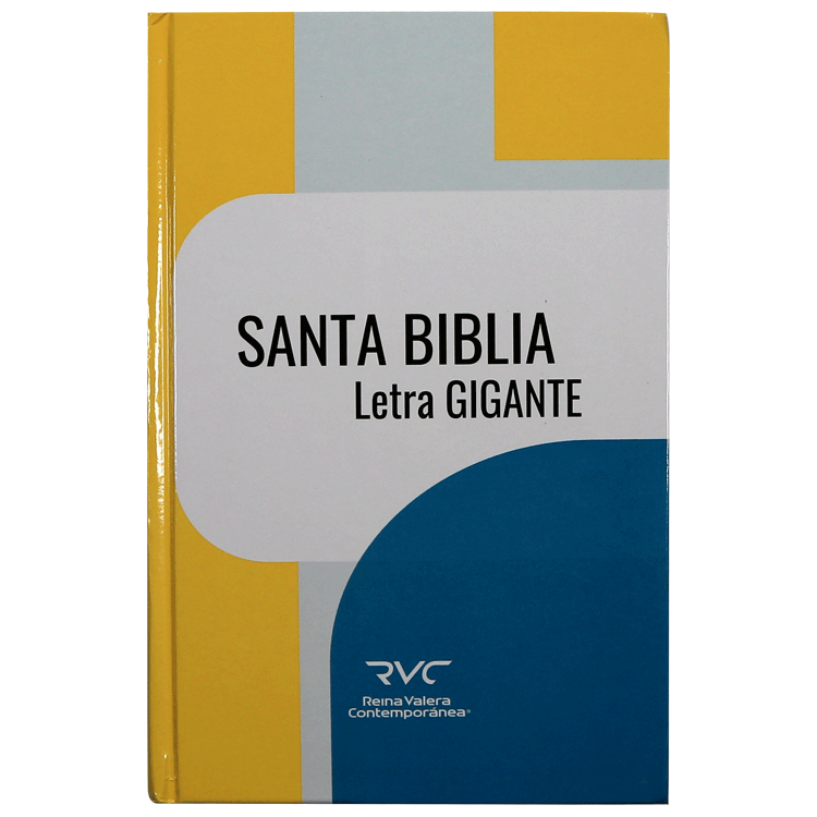 Biblia Reina Valera Contemporánea Mediana Letra Gigante Tapa Dura Colores [RVC.63cLGiPJR]