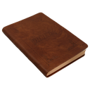 Biblia Reina Valera 1960 Mediana Letra Mediana  Imitación Piel Café [RVR066eLM]
