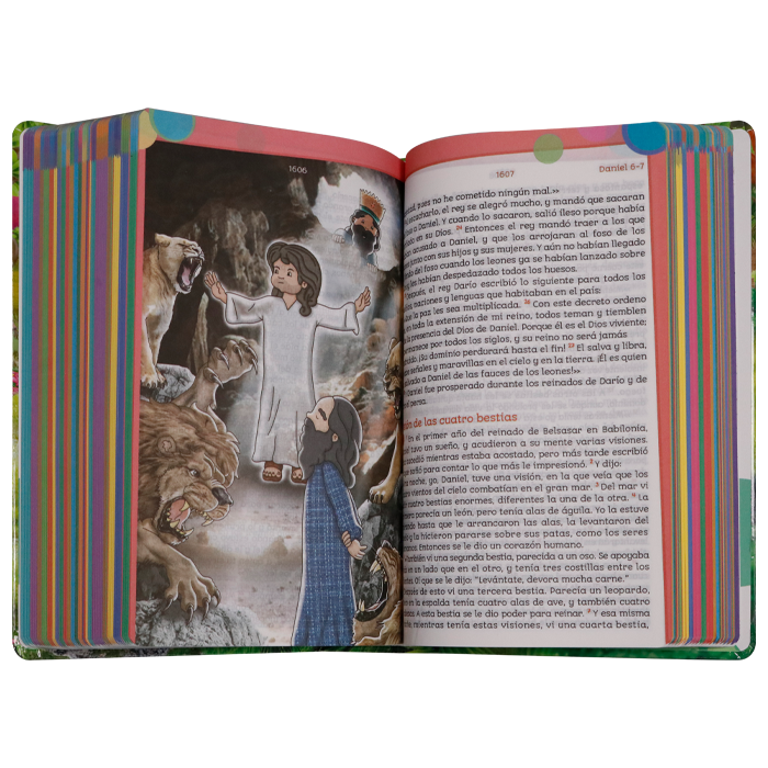 Biblia Infantil Siempre Conmigo Reina Valera Contemporánea Mediana Letra Mediana Tapa Dura [RVC.63PJRP]