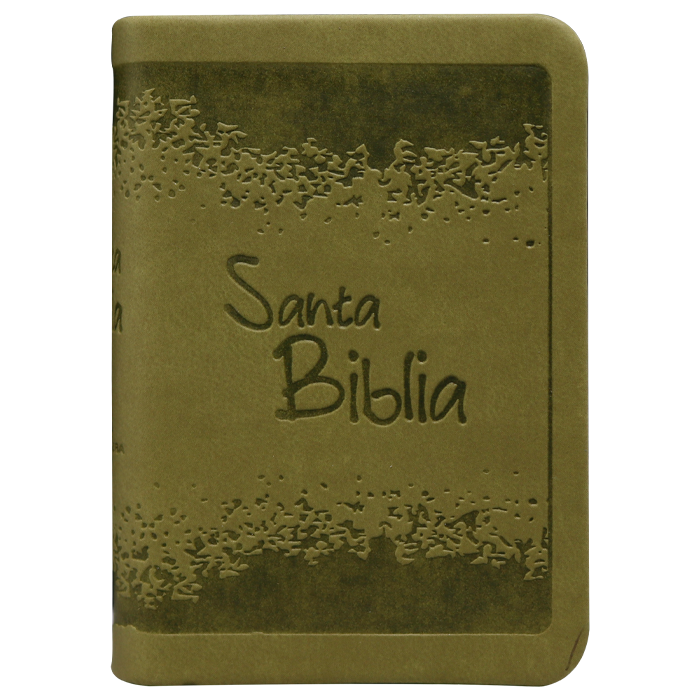 Biblia Reina Valera 1960 Mini-Bolsillo Letra Chica Imitación Piel Verde [RVR.16LMPJR]