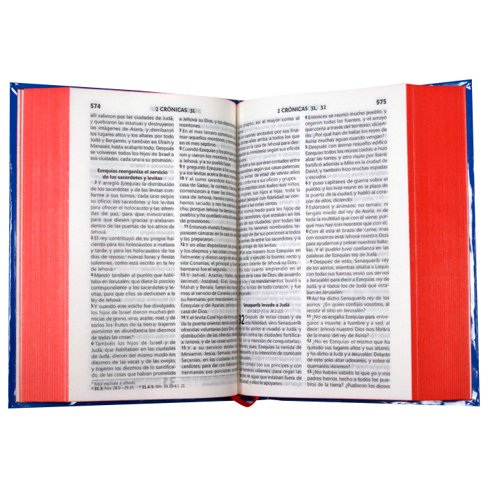 Biblia Reina Valera 1960 Chica Letra Mediana DR Tapa Dura Azul [RVR043cLG]