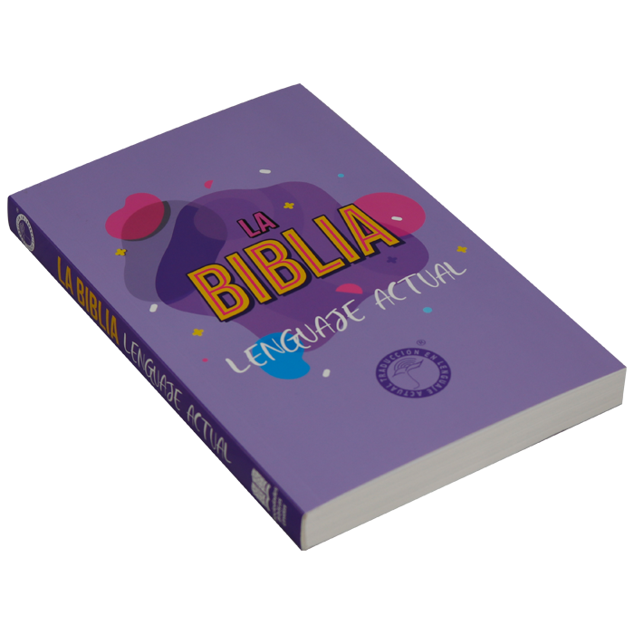 Biblia Misionera Traducción Lenguaje Actual Mediana Letra Mediana Rústica Lila [TLA.60ue]