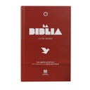 Biblia Ayudas Salud Emocional Traducción Lenguaje Actual Mediana Letra Grande Tapa Dura Rojo [TLA.63LGPJR] 