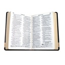 Biblia Reina Valera 1960 Mediana Letra Grande Imitación Piel Negro Mapa [RVR065LG AT] 