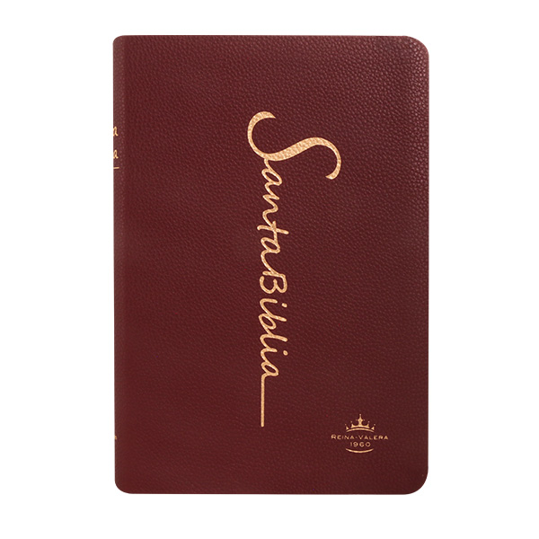 Biblia Reina Valera 1960 Mediana Letra Grande Imitación Piel Vino [RVR065LG CV] 