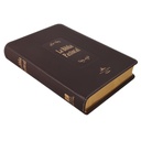 Biblia Pastoral Reina Valera 1960 Mediana Letra Grande Imitación Piel Café [RVR065cLG] 