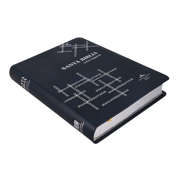 Biblia Reina Valera 1960 Grande Letra Gigante Imitación Piel Azul Marino [RVR085cLGIPJR SL] 