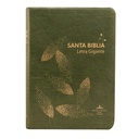 Biblia Reina Valera 1960 Grande Letra Gigante Imitación Piel Verde Oscuro hojas [RVR085cLGIPJR AZ] 