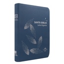 Biblia Reina Valera 1960 Grande Letra Gigante Imitación Piel Azul hojas [RVR085cLGIPJR AZ] 