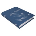 Biblia Reina Valera 1960 Grande Letra Gigante Imitación Piel Azul hojas [RVR085cLGIPJR AZ] 