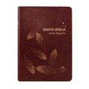Biblia Reina Valera 1960 Grande Letra Gigante Imitación Piel Vino Hojas [RVR085cLGIPJR AZ] 