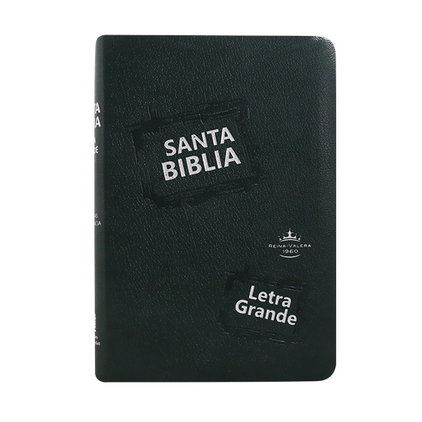 Biblia Reina Valera 1960 Mediana Letra Grande Imitación Piel Verde Oscuro [RVR065CLG CL] 