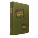 Biblia Reina Valera 1960 Mediana Letra Grande Imitación Piel Verde Claro [RVR065CLG CL] 